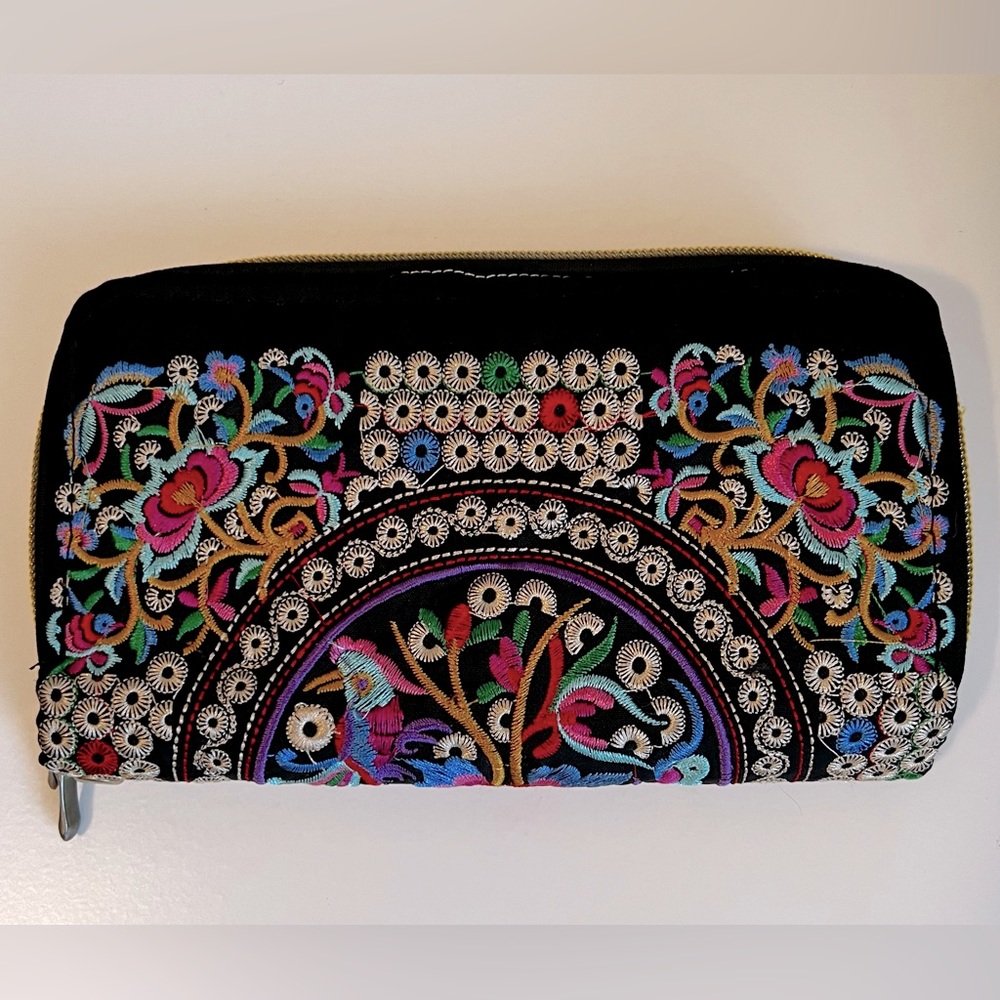 Mexican Embroidered Handmade Wallet